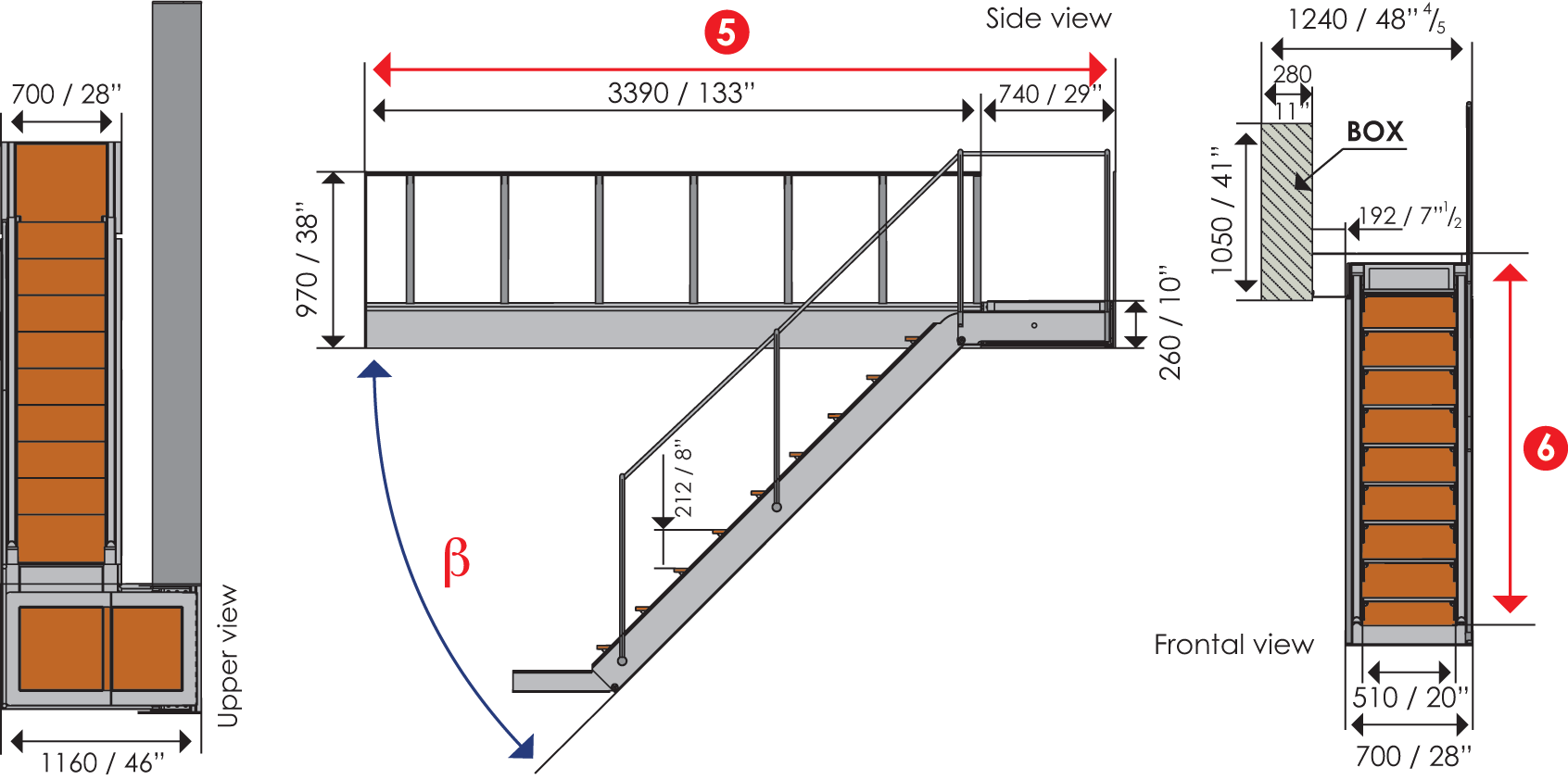 KING STEPLADDER 3602